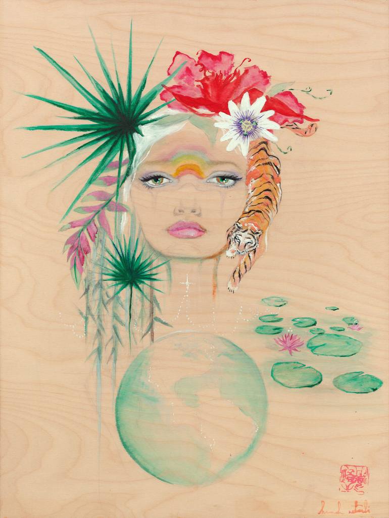 Rainbow Warrior Painting by Hannah Natali | Saatchi Art
