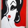 Unique work by artist “MENDI”, supplied with a certificate of authenticity. 
“Jessica Rabbit in acrylic paint on canvas.

The sides of the work are also painted. 
The canvas is protected with a layer of varnish, has been signed, dated and is Ready-to-Hang.
