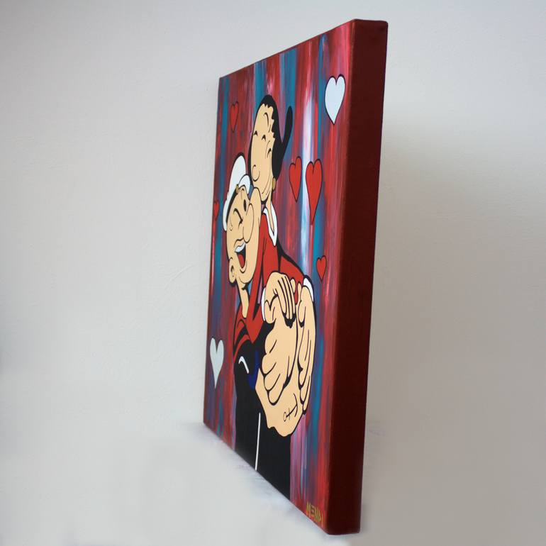 Original Other Cartoon Painting by Mendi Art