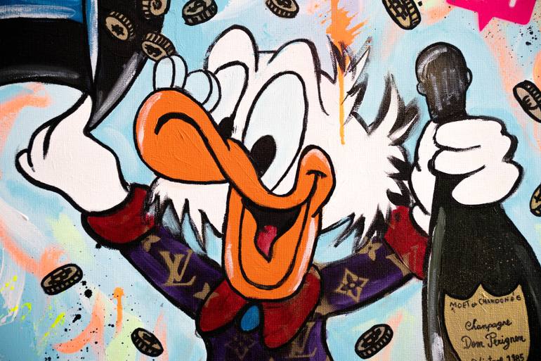 Original Illustration Cartoon Painting by Natalie Otalora