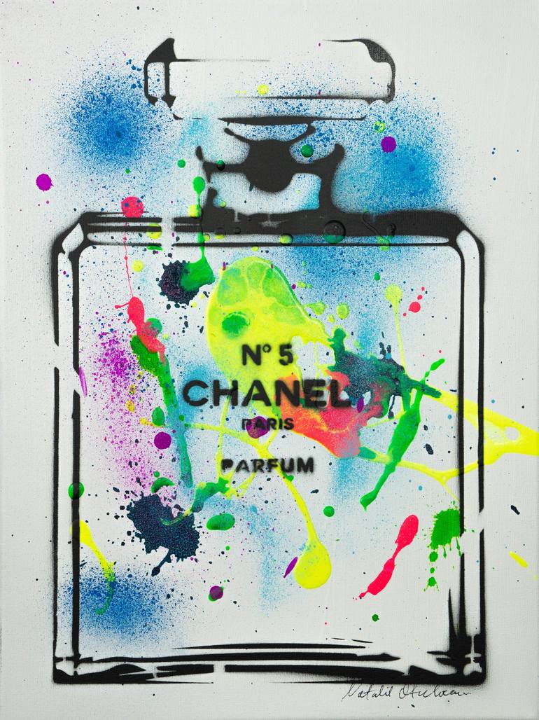 Chanel Summer love & Louis Vuitton by Natalie Otalora (2021) : Painting  Acrylic, Lacquer on Canvas - SINGULART