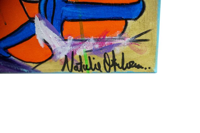 Original Illustration Cartoon Painting by Natalie Otalora