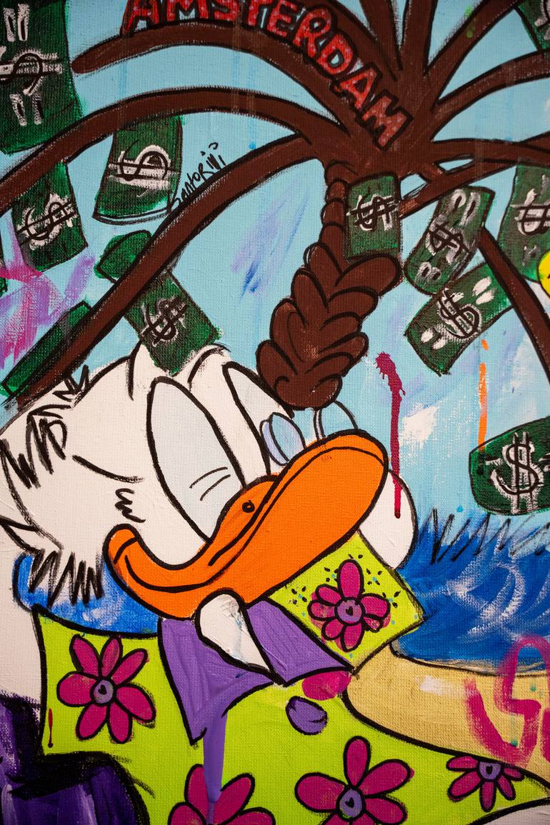 Original Illustration Cartoon Painting by Natalie Otalora