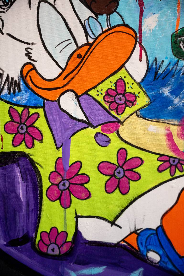 Original Illustration Cartoon Painting by Natalie Otalora