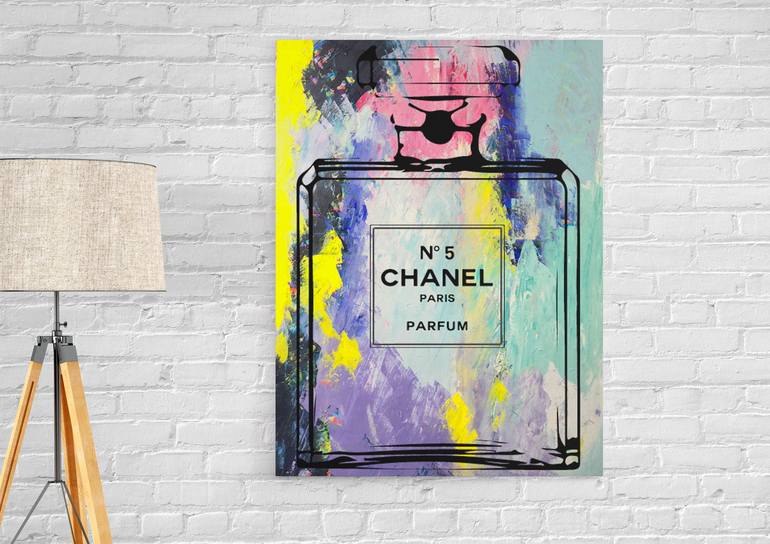 Original Pop Art Fashion Painting by Natalie Otalora