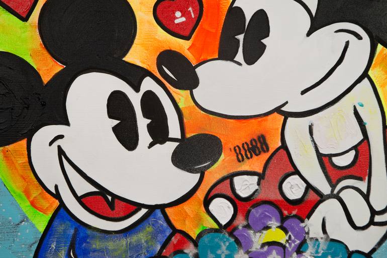 Original Cartoon Painting by Natalie Otalora