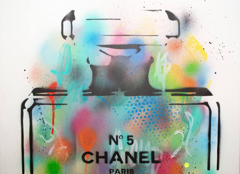 Original Illustration Graffiti Painting by Natalie Otalora