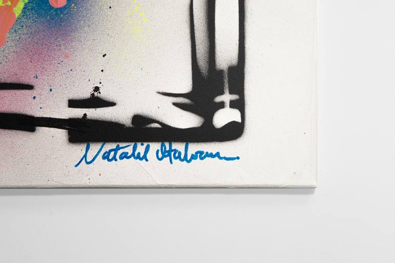 Original Illustration Graffiti Painting by Natalie Otalora