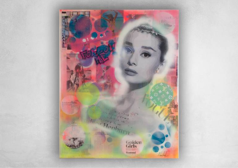 Original Modernism Pop Culture/Celebrity Painting by Natalie Otalora