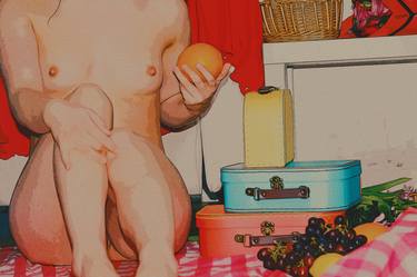 Nude in fruits (orange) - Limited Edition of 2 thumb