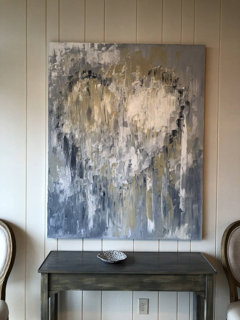 Original Modern Abstract Painting by lori mills