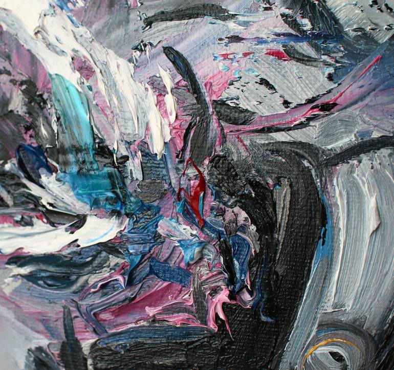 Original Expressionism Erotic Painting by Anna Polani