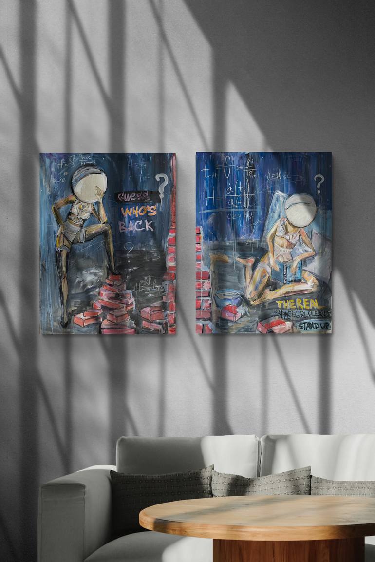Original Expressionism Science/Technology Painting by Anna Polani