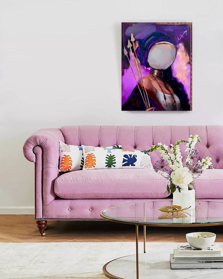Original Contemporary Outer Space Digital by Anna Polani