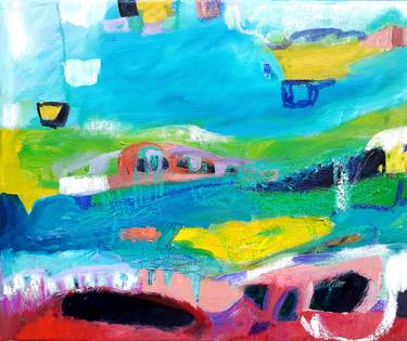 Print of Abstract Paintings by Sonja Horgan