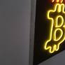 Individually etched steel plate expressing in light the useful phrase "Suck My Bitcoin". Stands proud from the wall by aluminium frame. Beautiful piece made luminescent by turning on. 

Did I mention this baby also flashes if emphasis needed?

Supplied with two AA batteries. Unlike neon, EL Wire is cool to the touch and is more robust as not made of glass. 
Ready to hang.