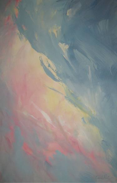 abstract clouds painting