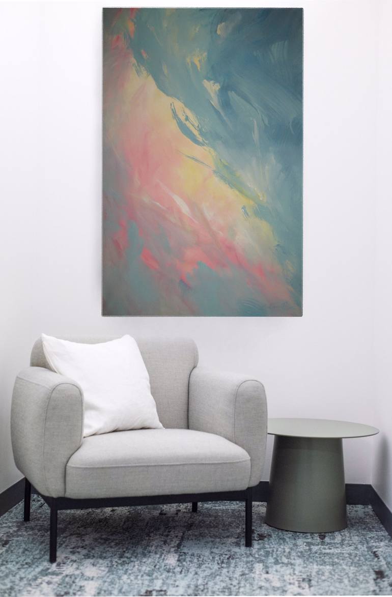 Original Abstract Painting by David Ruiz