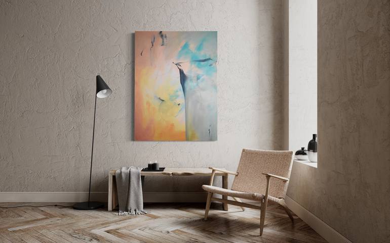 Original Abstract Painting by David Ruiz