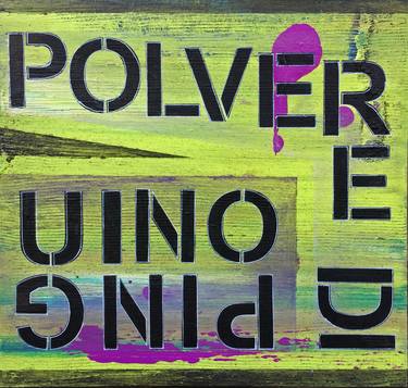 Original Pop Art Calligraphy Paintings by Giada Bellini