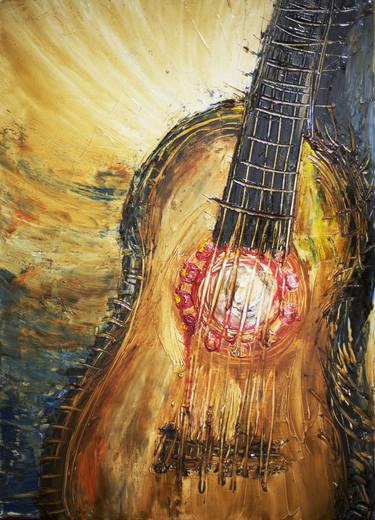 Original Expressionism Music Paintings by Giada Bellini