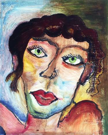 Original Expressionism Women Paintings by Giada Bellini