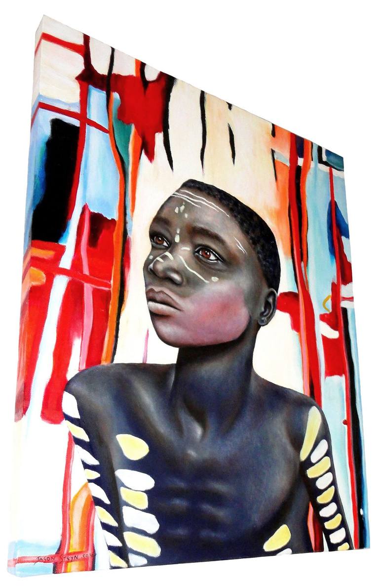 Original Figurative Portrait Painting by Jason Steyn