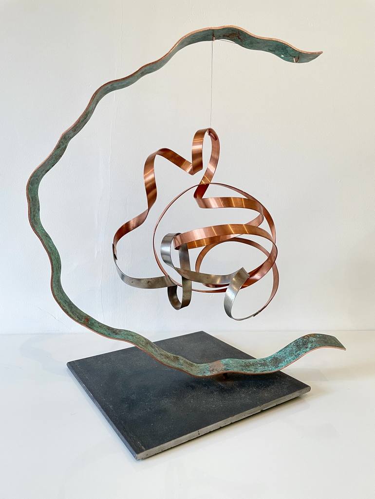 Original Abstract Sculpture by Anja Hessler