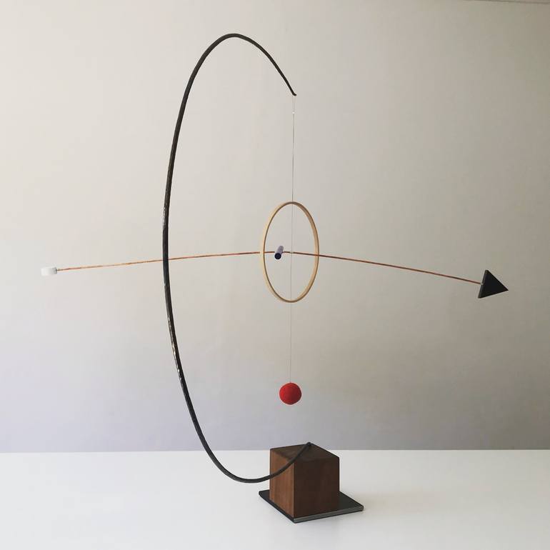 Original Abstract Sculpture by Anja Hessler