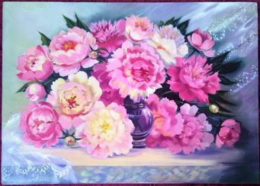 Original Floral Paintings by Alla Stoyakova