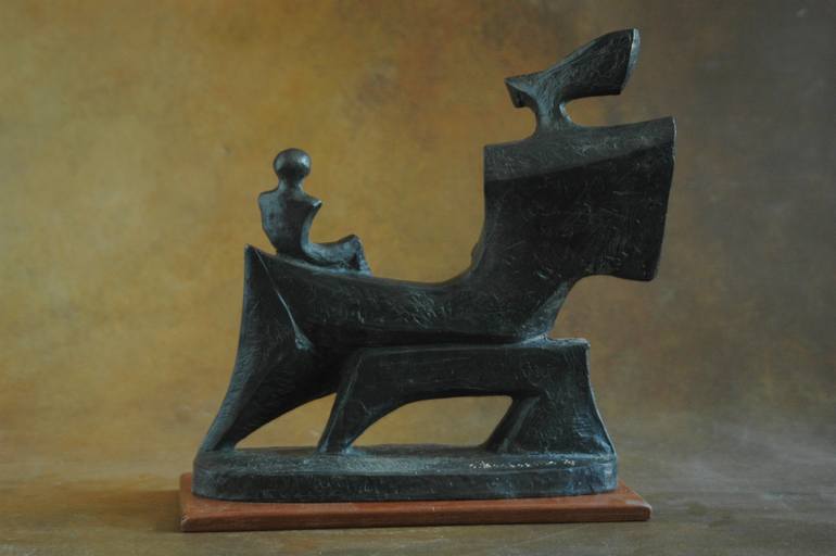 Original Conceptual Love Sculpture by Orazio Barbagallo