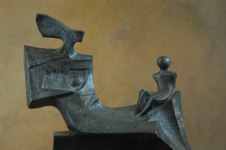 Original Conceptual Love Sculpture by Orazio Barbagallo