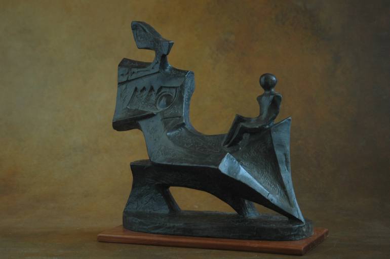 Original Conceptual Love Sculpture by Orazio Barbagallo