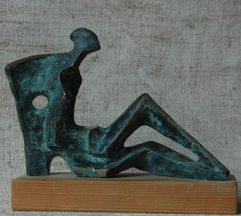 Print of Cubism Nude Sculpture by Orazio Barbagallo
