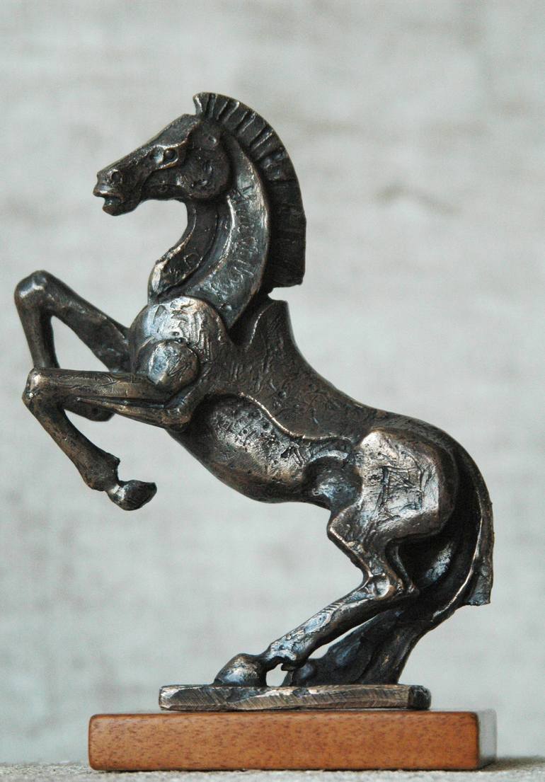 Print of Figurative Horse Sculpture by Orazio Barbagallo