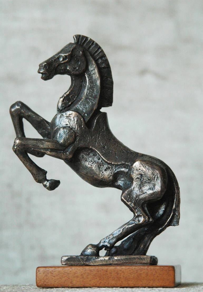 Original Horse Sculpture by Orazio Barbagallo