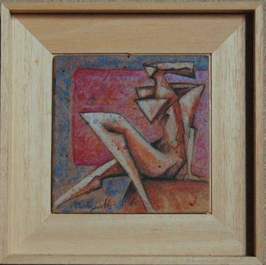 Original Figurative Nude Paintings by Orazio Barbagallo