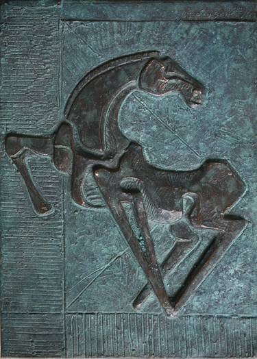 Print of Horse Sculpture by Orazio Barbagallo