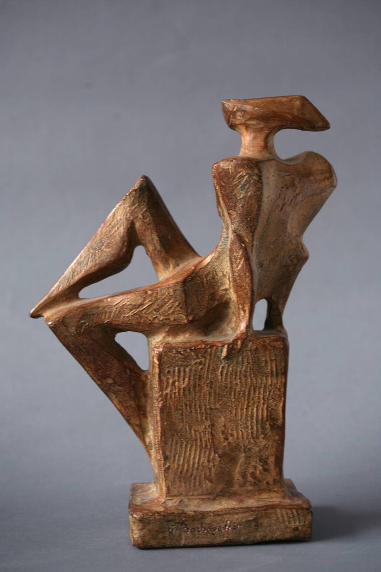 Original Cubism Body Sculpture by Orazio Barbagallo