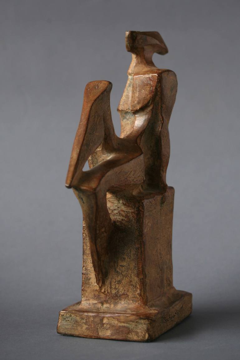 Original Cubism Body Sculpture by Orazio Barbagallo