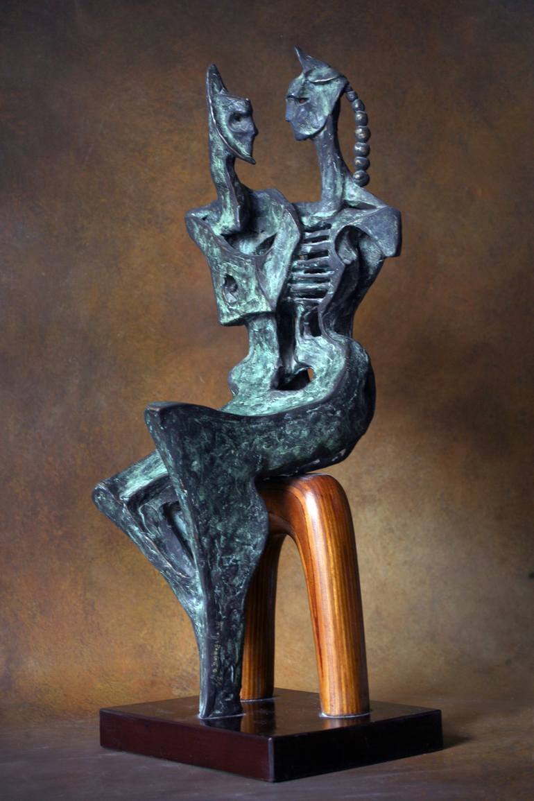 Original Figurative Classical mythology Sculpture by Orazio Barbagallo