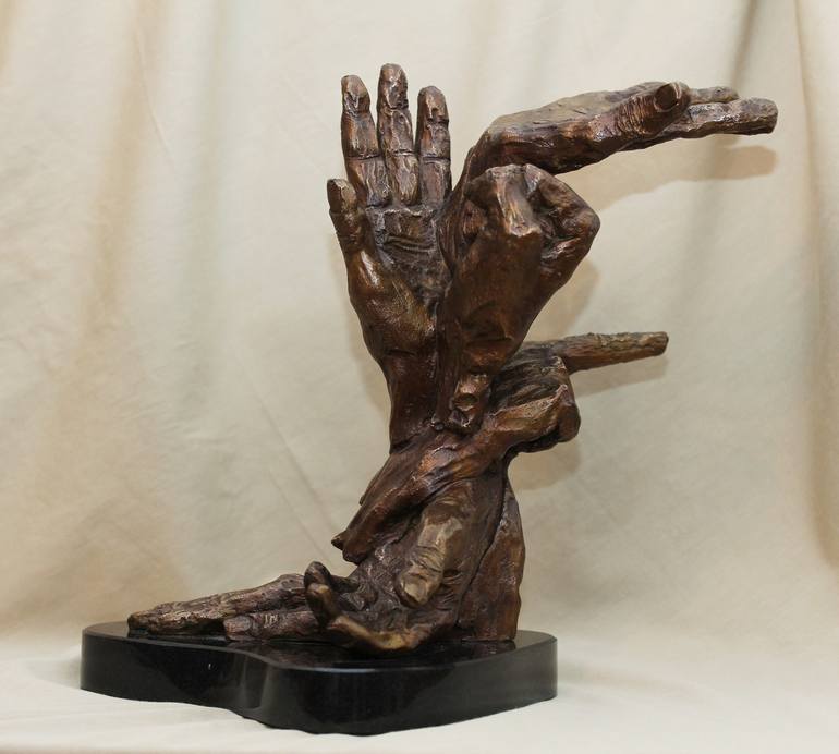 Original Body Sculpture by Carole Desgagne