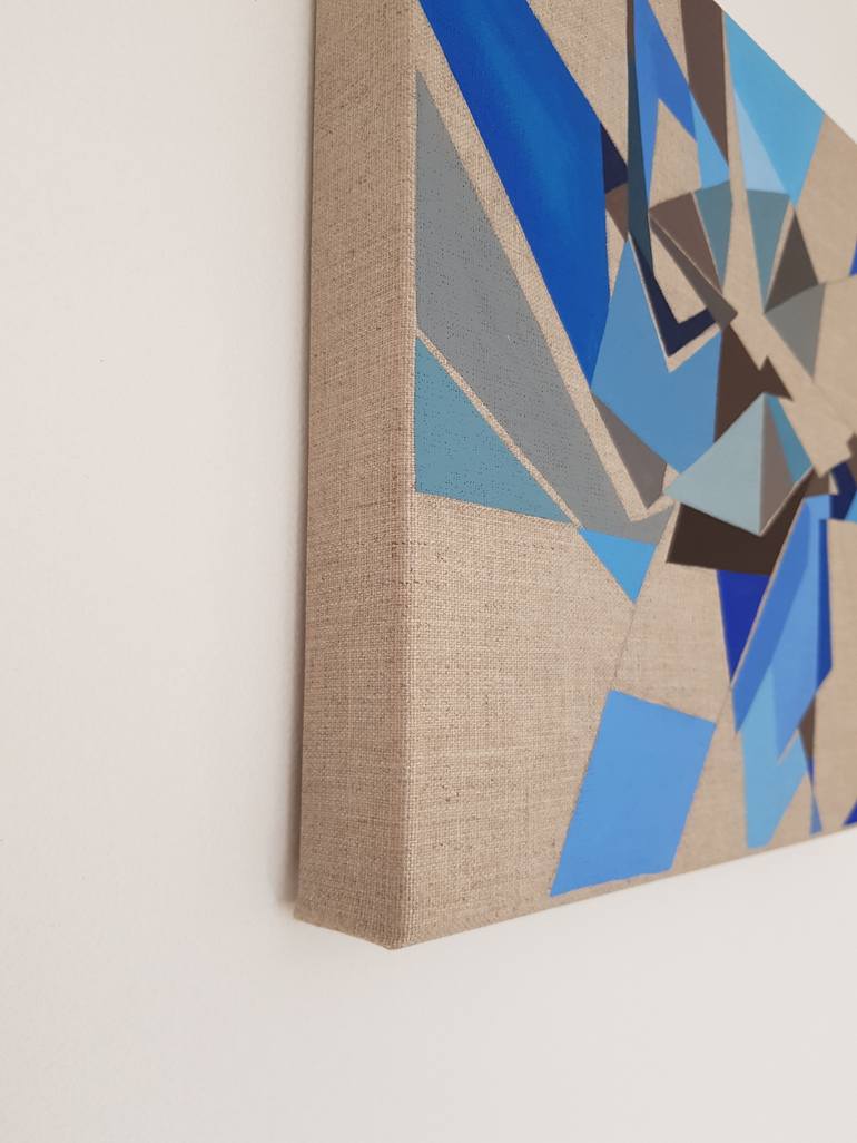 Original Geometric Painting by Gina Summers