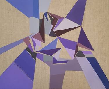 Print of Abstract Geometric Paintings by Gina Summers