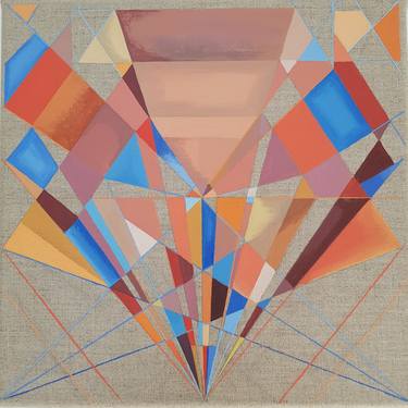 Original Geometric Paintings by Gina Summers