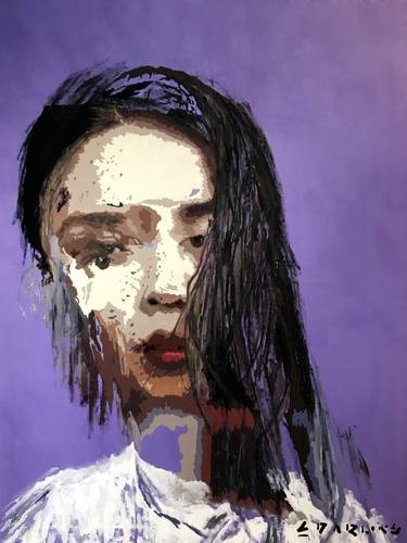 Print of Figurative Portrait Paintings by Simon Darling