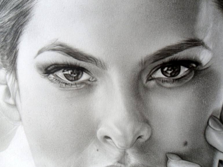 Original Photorealism Pop Culture/Celebrity Painting by Attila Paszternák