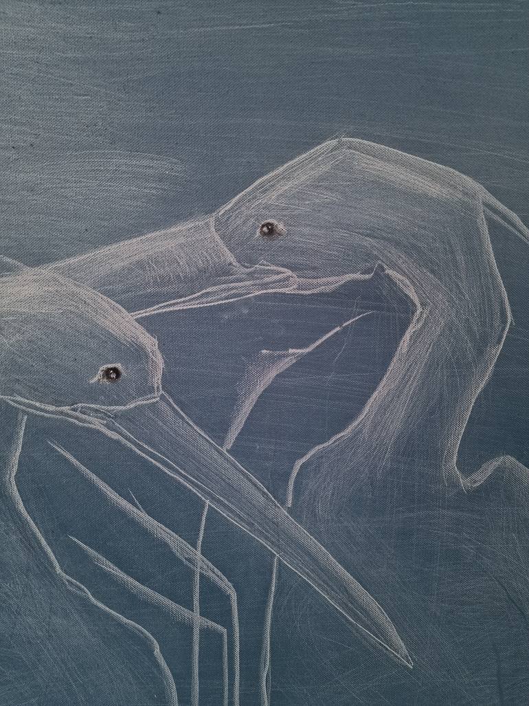 Original Figurative Animal Painting by Zivile Rudzikaite Matuzoniene