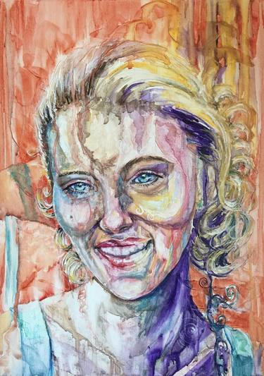 Original Portrait Paintings by Sophie Huddlestone