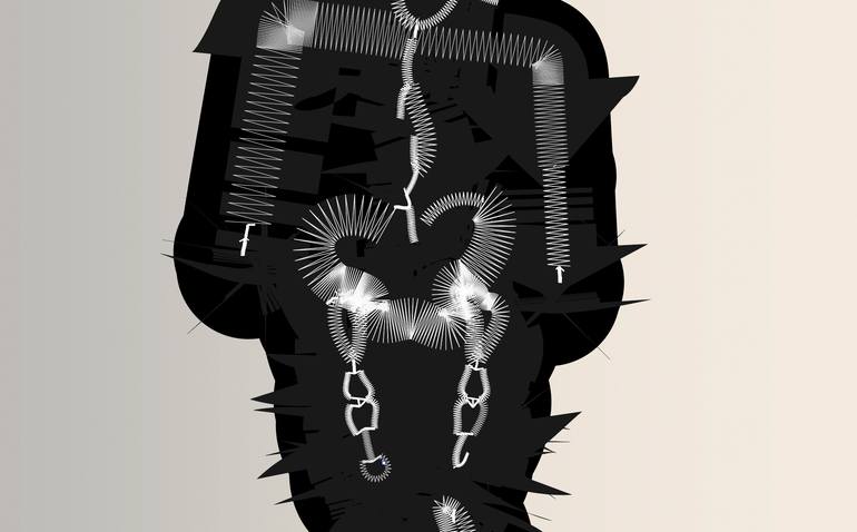 Original Conceptual Outer Space Digital by Harald Gsaller